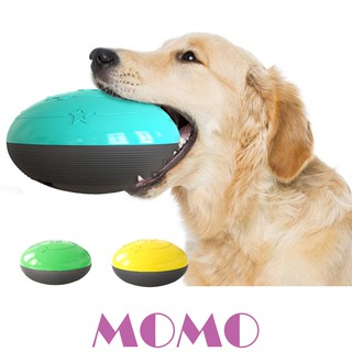 MOMO ของเล่นสุนัข จานร่อน ของเล่นหมา (TT03)Dog Sound Feeding Frisby Toy