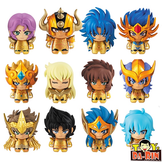 กาชาปอง เซนต์เซย่า - Gashapon COLLE CHARA! Saint Seiya 1 & 2 (Complete SET)