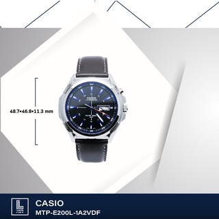 นาฬิกาข้อมือ casio รุ่น MTP-E200L-1A2VDF , MTP-E200L-2AVDF , MTP-E200L-7A2VDF