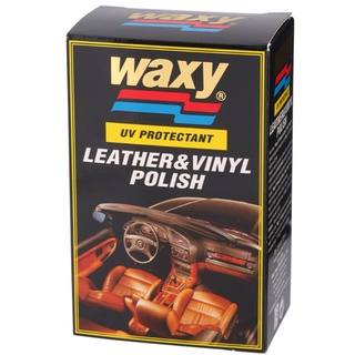 🔥ยอดนิยม!! WAXY น้ำยาบำรุงรักษาเครื่องหนัง UV ขนาด 125 มล. Auto Care &amp; Detailing