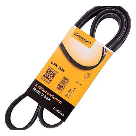 BMW สายพาน 6PK1698 (เครื่องดีเซล N47 N57 B47) F20 F21 F22 F30 F34 E90 F32 F10 F12 E84 F25 F26 F15 F8