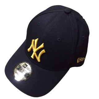 [พร้อมส่ง] แท้ 100% New Era 9forty Adjustable Cap (Navy/Yellow)