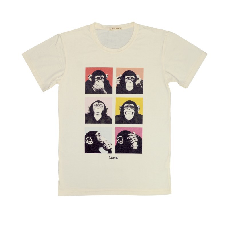 Le Petid Print AM.TS.DP147-NTR ครีมผ้าดิบ