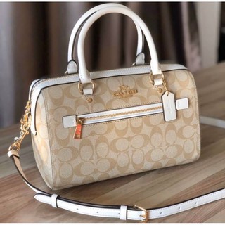 COACH ROWAN SATCHEL ลาย c