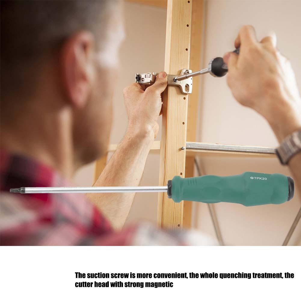 T20 6mm Hex Star Flower Type Screwdriver Nut Socket Wrench