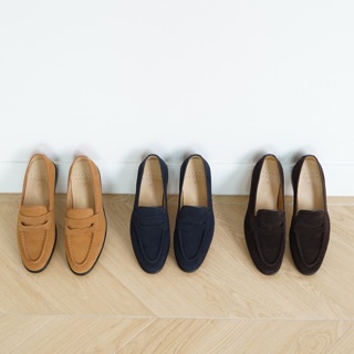 Penny loafer รองเท้าหนังกลับ