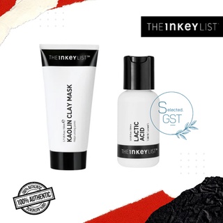 ✴️พร้อมส่ง ของแท้ 100% The INKEY List Lactic acid, Kaolin Clay Mask