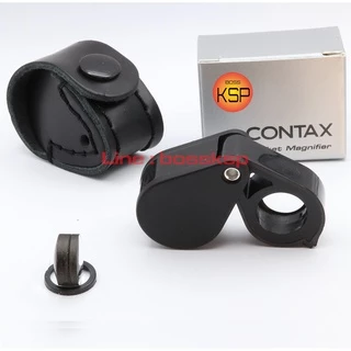 กล้องส่องพระ CONTAX 10x ( สีดำ )หน้าเลนส์ 13มม พร้อมซองหนัง อพาเนติเลนส์ เทียบเท่ากล้องเทพแต่ราคาบ้านๆ