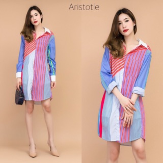 Colorful Shirt Dress