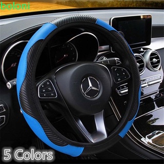 15inch PU Leather Auto Car Styling Steering Wheel Cover Protector Anti Slip 38CM