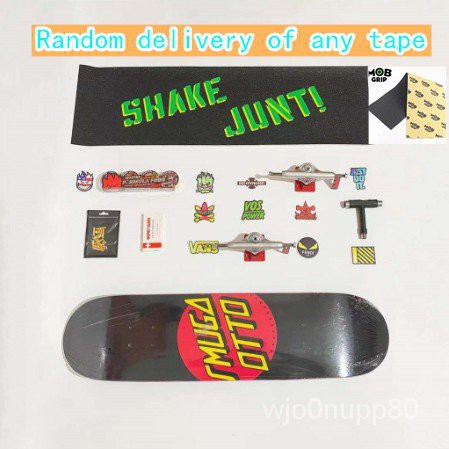 Spitfire Wheels Baker Skateboard Complete - Logo Red/White Deck