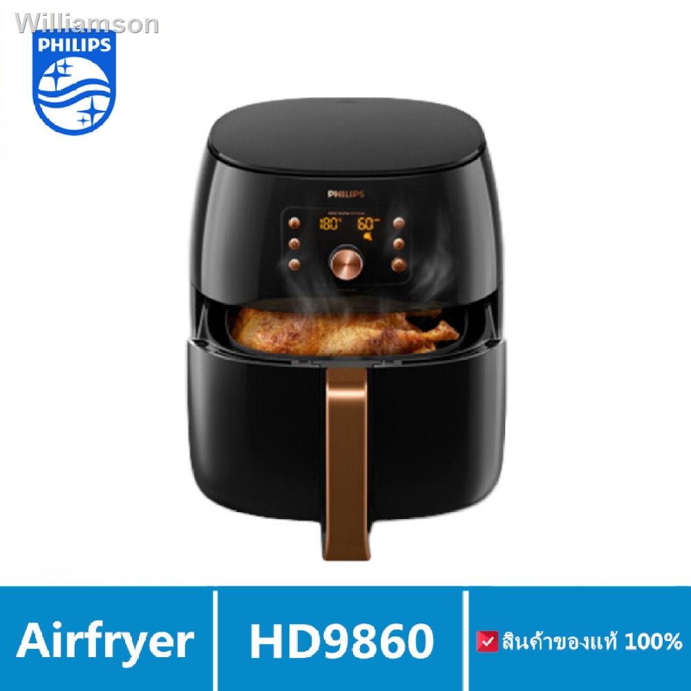 ❤️24 ชั่วโมงที่บริการของคุณ❤️℗ฟิลิปส์ Philips AirFryer XXL Smart Chef หม้อทอดอากาศ หม้อทอดไร้น้ำมัน XXL สมาร์ทเชฟ HD9860