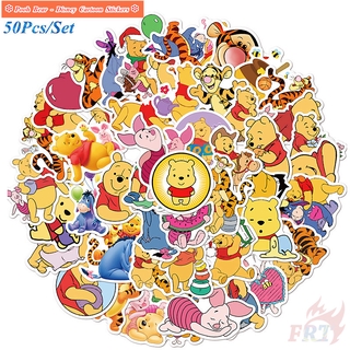 ❉ Pooh Bear Series 01 - Disney Cartoon สติ๊กเกอร์ ❉ 50Pcs/Set DIY Luggage Laptop Skateboard Doodle Decals สติ๊กเกอร์