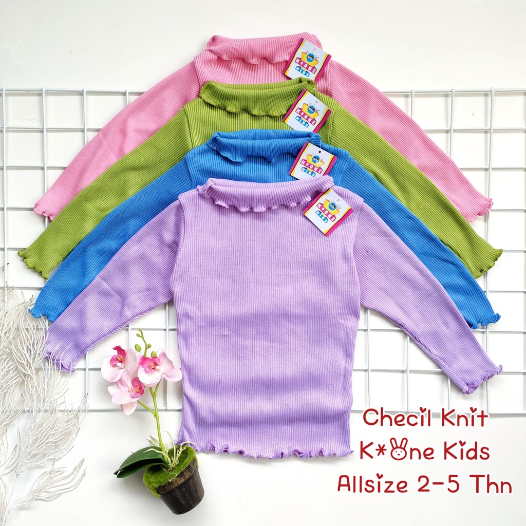 1-4T เสื้อเด็กผู้หญิง (Checil Knit) By K*one