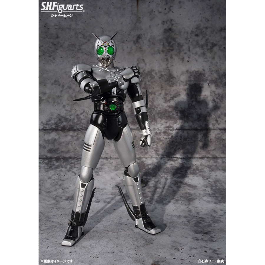 S.H.Figuarts Masked Kamen Rider Black RX Shadow Moon Renewal Ver Figure BANDAI