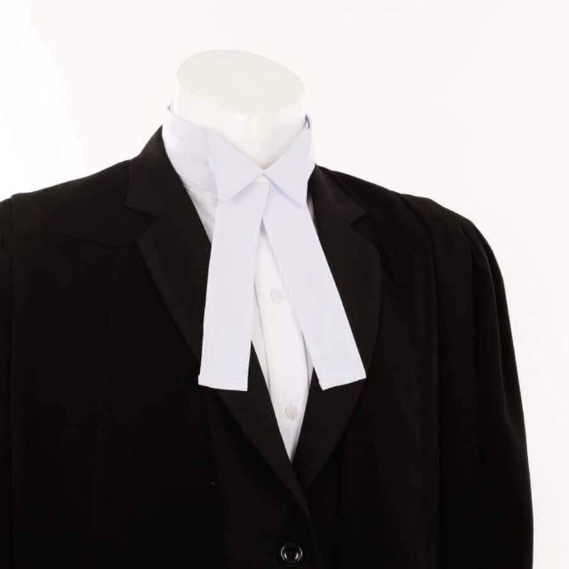Lawyer Bib / Lawyer Jabot – Mens Lawyer Bands with Wing collar