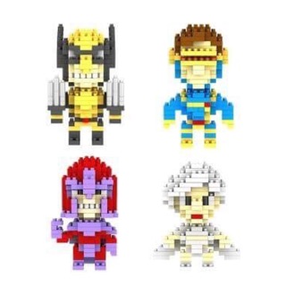 Legonano เลโก้ นาโน lego nano nanoblock The x-men set4กล่อง