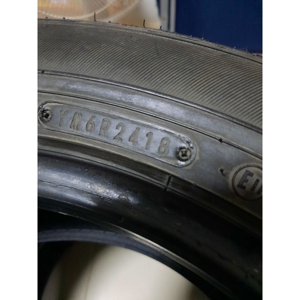 ยางเปอร์เซ็นต์ Dunlop 215/55R16 ปี18
