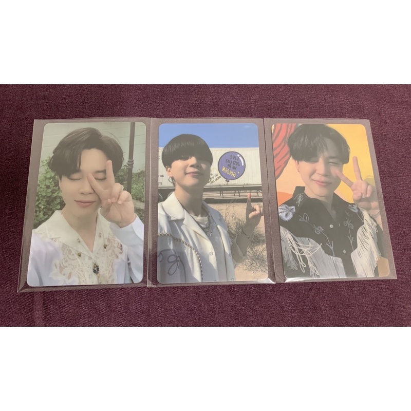 BTS Jimin Lucky Draw LD Photocard Butter อย่างเป็นทางการ