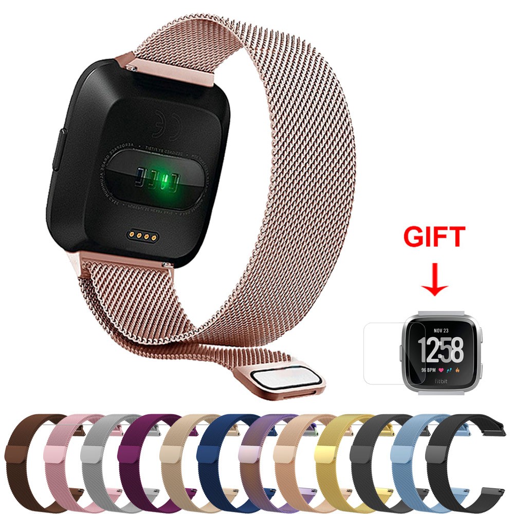 Milanese Loop For Fitbit Versa / Versa 2 / Versa Lite Stainless Steel