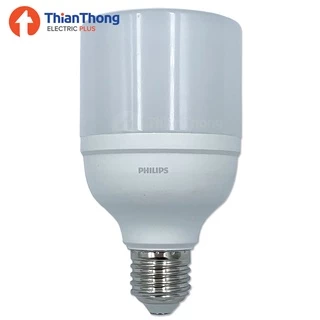 Philips หลอดไฟ ฟิลิปส์ LED Bright Bulb 9W 11W 13W 15W 17W E27 แสงขาว