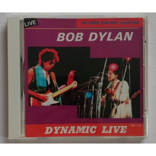 ซีดีเพล BOB DYLAN Dynamic Live (Live/Concert) *RARE* CD Music