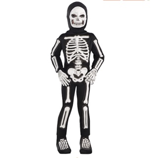 ชุดแฟนซีเด็ก Boys Totally Skelebones Skeleton Costume ไซส์ S(4 -6 ปี) จากอเมริกา