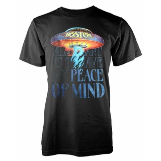 เสื้อยืดแขนสั้น พิมพ์ลาย Peace of Mind Black Mens Rock Metal เหมาะกับของขวัญวันเกิด สําหรับผู้ชาย และผู้หญิงสามารถปรับแต