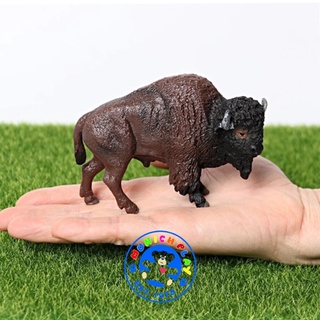 Munich Play - วัว Bison ดำแดง ขนาด 10.00 CM (จากหาดใหญ่)