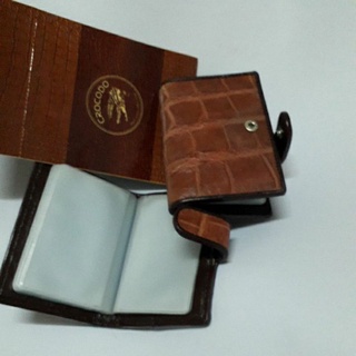 crocrodile  card holdet wallet กระเป๋าสตางค์จระเข้1299