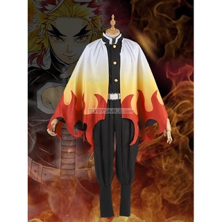 (พร้อมส่ง) Set Cosplay Rengoku Kyojuro (ครบชุด)