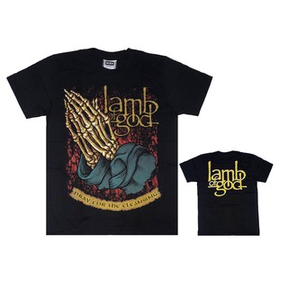 เสื้อยืด ผ้าฝ้าย 100% พิมพ์ลาย Lamb Of God Praying Hand พลัสไซซ์ สําหรับผู้ชาย เหมาะเป็นของขวัญวันเกิดS-5XL