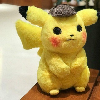 Pokémon Detective Pikachu 25cm Plush New Lovely Cute Toys Doll Gift