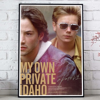 My Own Private  Idaho POSTER - Film by Gus Van Sant - Keanu Reeves, River Phoenix โปสเตอร์ภาพขนาด 33X48 cm