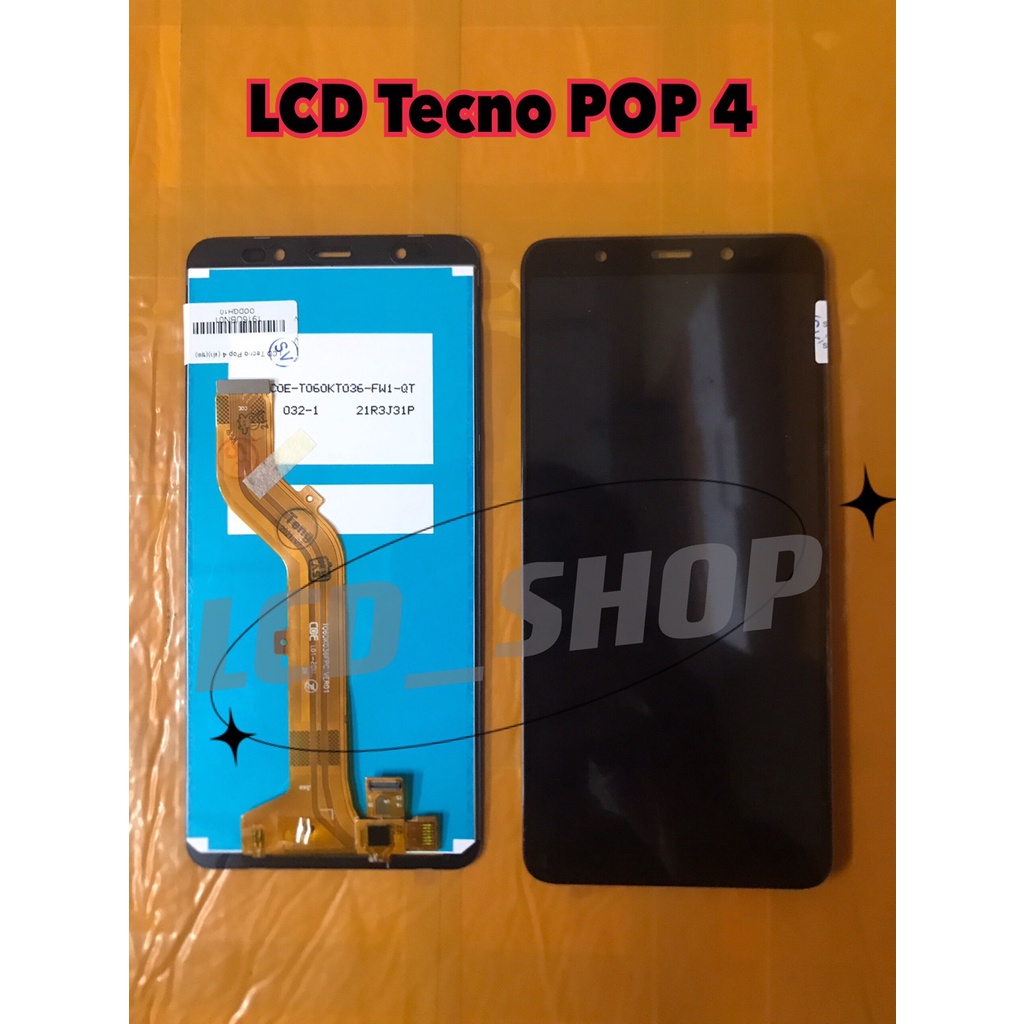 Lcd Display หน าจอ จอ ท ช Tecno Pop 4 Lcd Tecno Pop4 งานแท Shopee Thailand