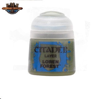 [P210พร้อมส่ง] Citadel : LAYER: LOREN FOREST (12ML)สีอะคริลิคสำหรับทาโมเดล