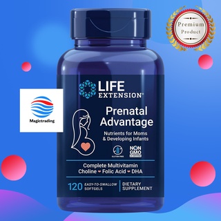 Life Extension Prenatal Advantage / 120 Easy-to-swallow Softgels