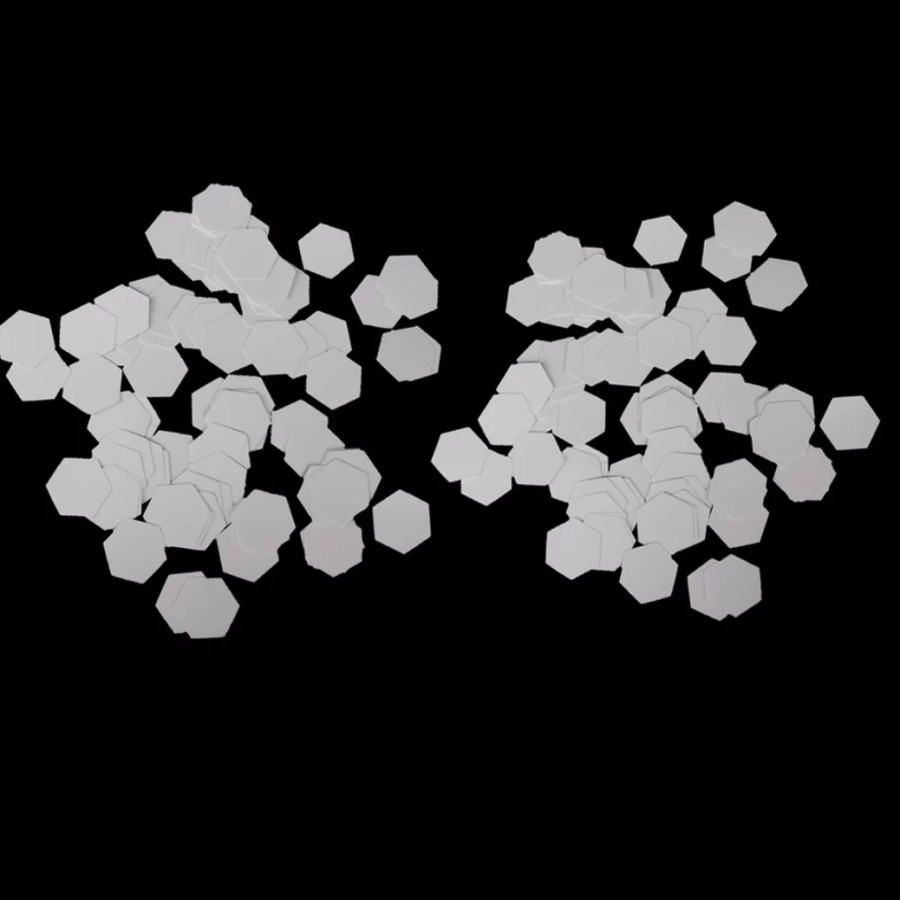 50 ชิ้น HEXAGON PATTERN PAPER PIERCING PAPER QUILTING 1 นิ้ว