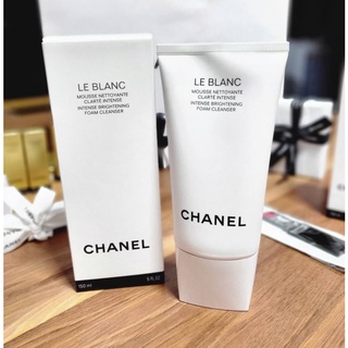 ส่งฟรี Chanel Le Blanc Foam Cleanser 150ml  มูสทำความสะอาดผิวหน้าอันแสนผ่อนคลายและเนื้อโฟม AUG02