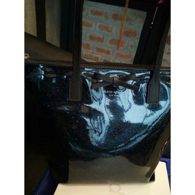 กระเป๋าหนังแก้ว Kate spade แท้ มือสอง