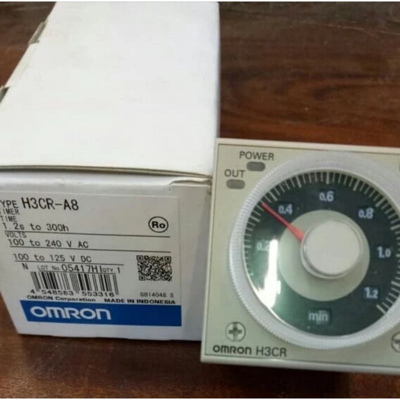 (ต้นฉบับ) OMRON H3CR-A8 220VAC Timer