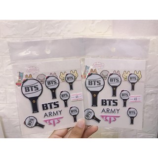 สติ๊กเกอร์แท่งไฟ BTS (ส่งจากไทย)