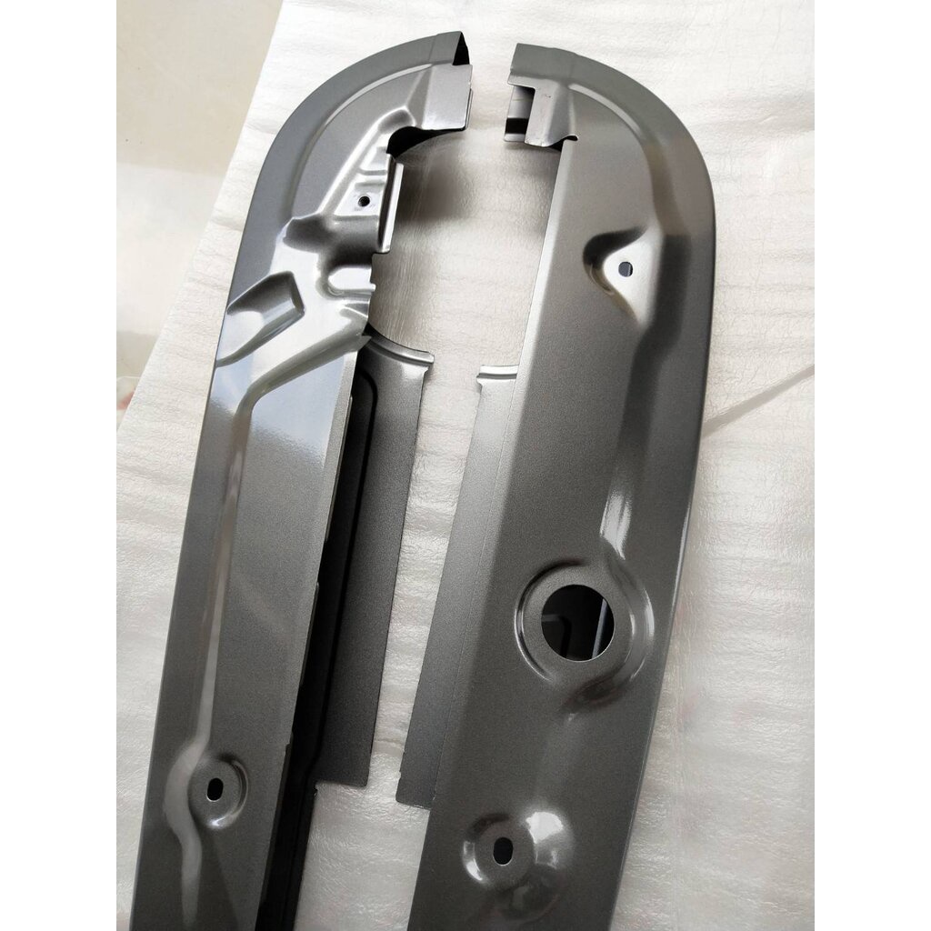 1FP-F2310-00-WN ชุดบังโซ่สีเทา SPARK115i , SPARK LX , FINN ปี 2018-2021 อะไหล่แท้ YAMAHA รหัสเก่า 1F