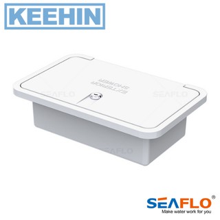 ชุดฝักบัว SEAFLO สีขาว -SEAFLO Exterior shower box kit ( white )