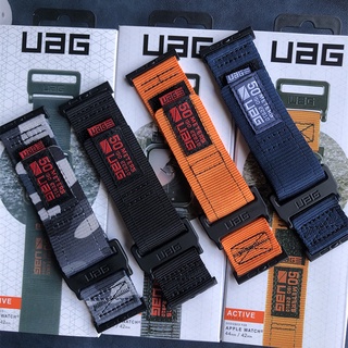 Uag สายนาฬิกาข้อมือไนล่อน สําหรับ Apple watch 7 6 SE 5 4 3 2 1 iwatch 45 มม. 41 มม. 40 มม. 44 ม.