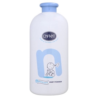 🔥The Best!! อองฟองต์ แป้งเด็ก สูตรเนเจอร์ แคร์ 500กรัม Enfant Nature Care Baby Powder 500g