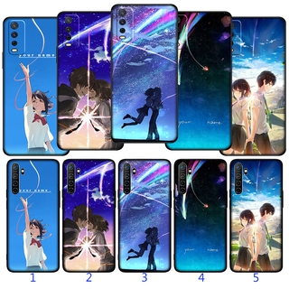 Hz3 เคสโทรศัพท์มือถือซิลิโคน TPU แบบนิ่ม ลายอนิเมะ Your Name สําหรับ Realme 2 3 5 5i 5s 6 C2 C3 6i Q Pro