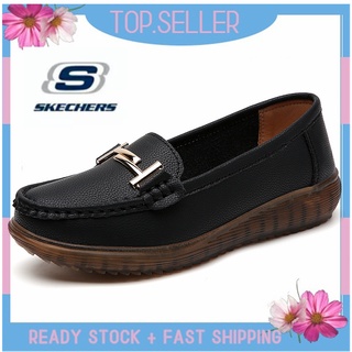 [พร้อมส่ง] *Skechers__go Walk Arch Fit รองเท้าแตะโลฟเฟอร์ ส้นแบน แบบสวม สําหรับผู้หญิง ผู้ชาย