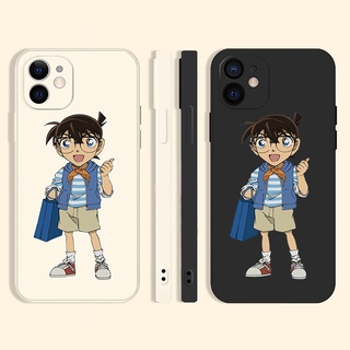 Edogawa Conan เคสไอโฟน 13 pro max 8พลัส เคส iPhone 7 8 se2020 case Conan Xr Xs X max 12 11 pro phone cover นิ่ม