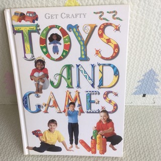 TOYS  AND GAMES หนังสือกิจกรรมปกแข็ง(มือสอง)ย